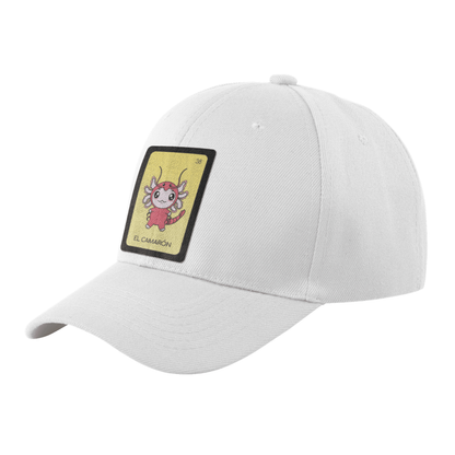 Gorra Unisex Curva Axoloteria El Camarón Ajolote