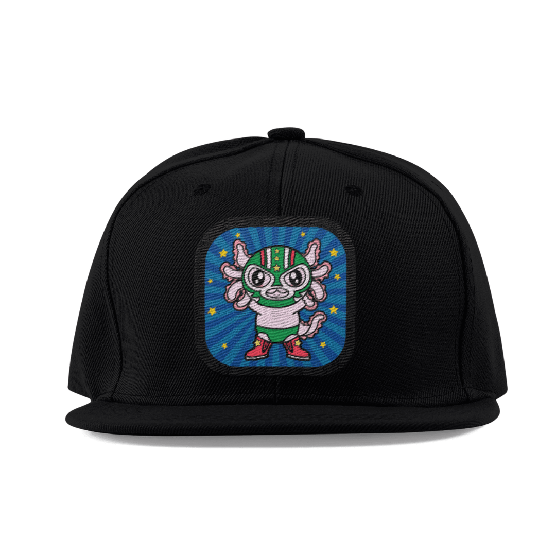 Gorra Unisex Plana Axolotzin Luchador