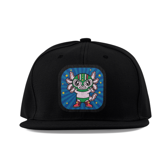 Gorra Unisex Plana Axolotzin Luchador