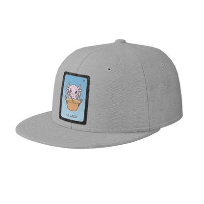 Gorra Unisex Plana Axoloteria El Cazo Ajolote
