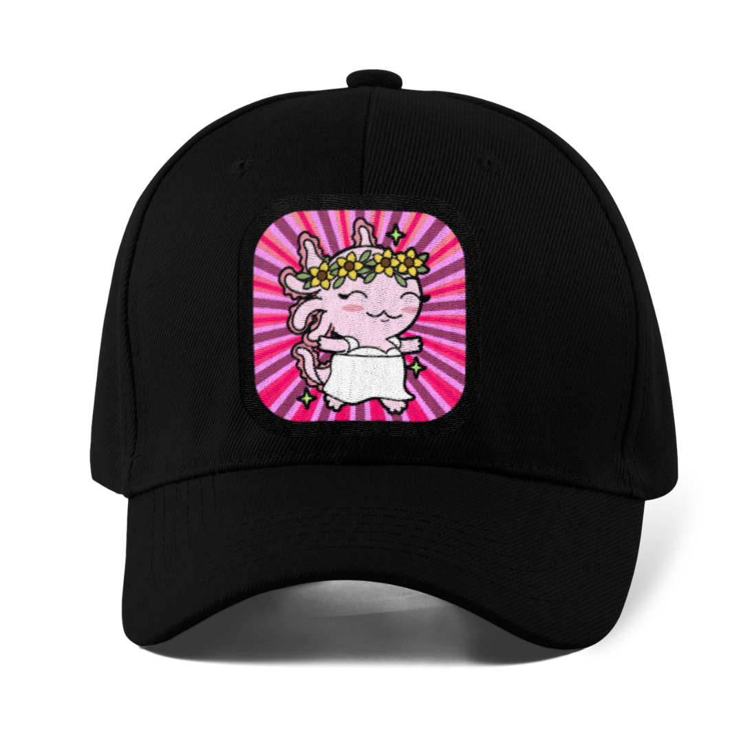 Gorra Unisex Curva Axolotzin Horoscopos Virgo Ajolote