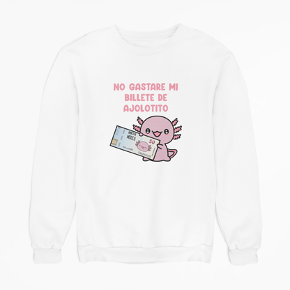 Sudadera Ajolote Billete Xo The Monster Unisex