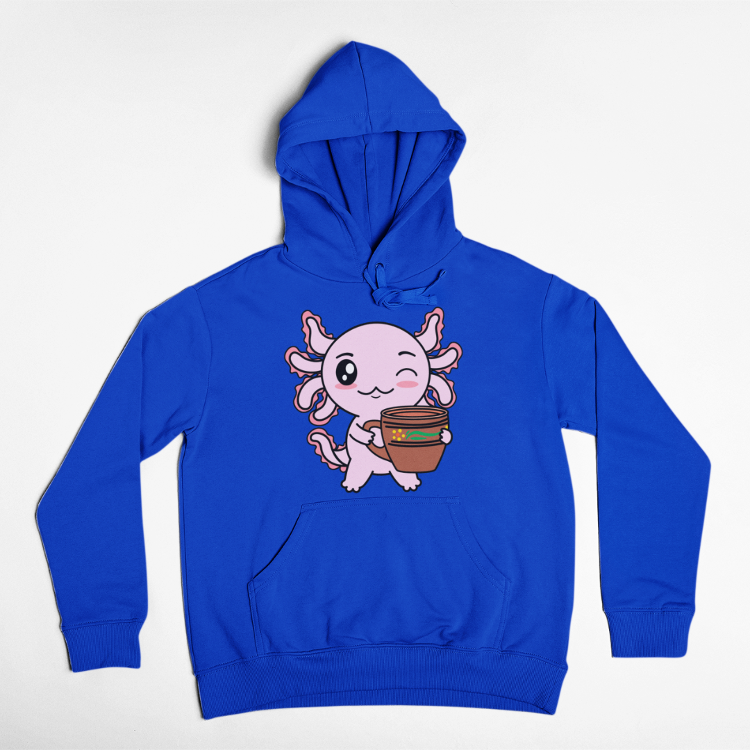 Hoodie Axolotzin Pulquero Ajolote Unisex