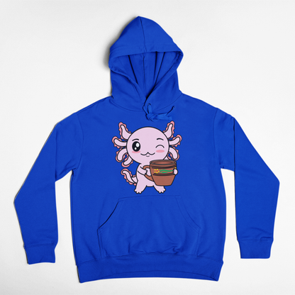 Hoodie Axolotzin Pulquero Ajolote Unisex