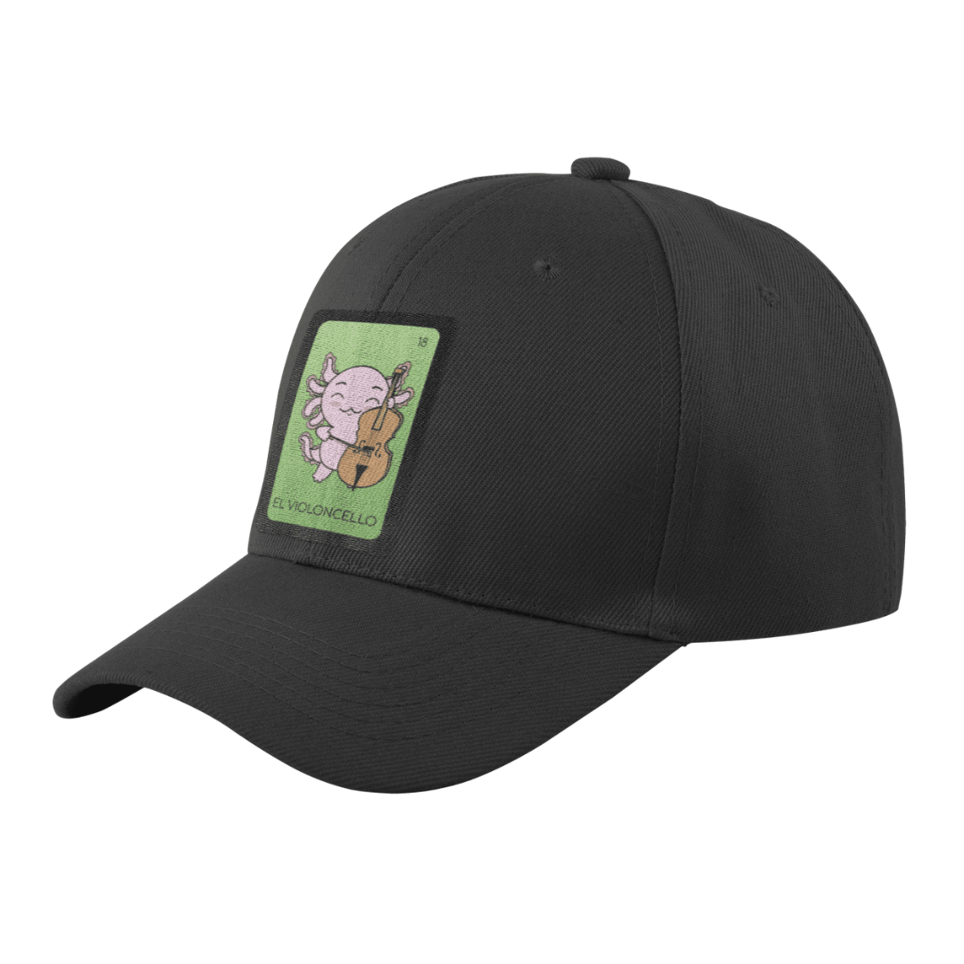 Gorra Unisex Curva Axoloteria El Violoncello Ajolote