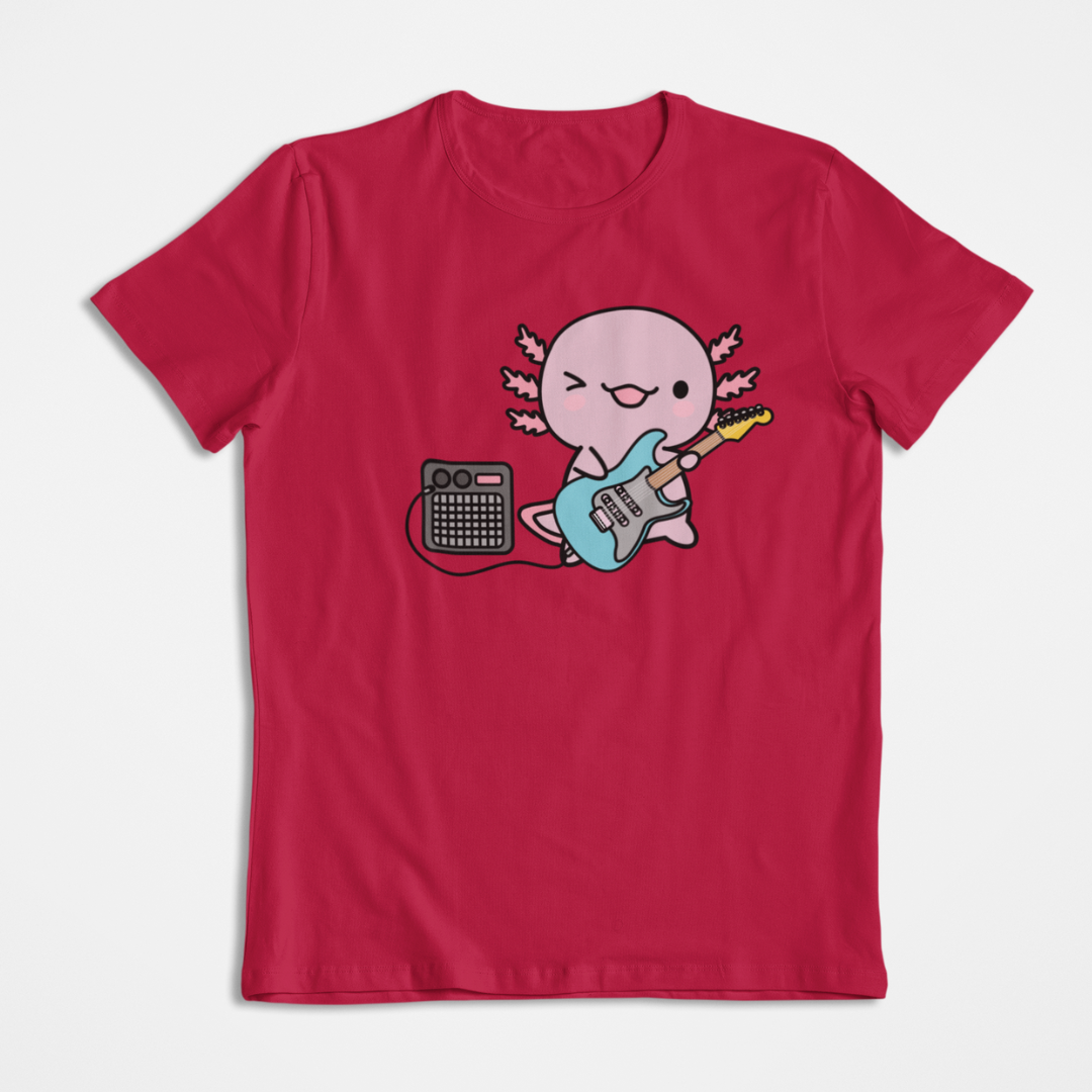 Playera Ajolote Guitarrista Xo The Monster