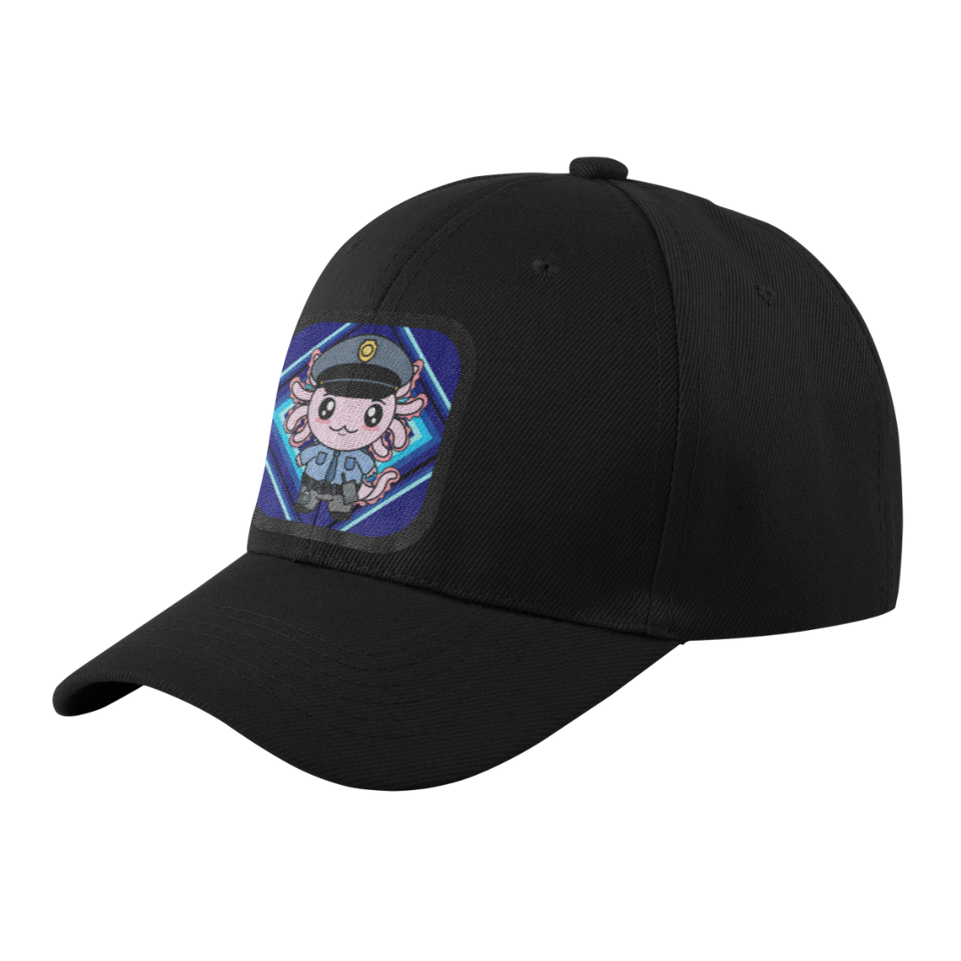 Gorra Unisex Curva Axolotzin Policía
