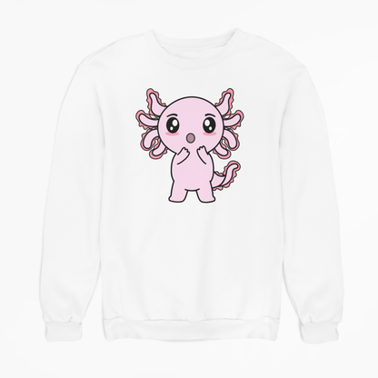 Sudadera Axolotzin Sorprendido Ajolote Unisex