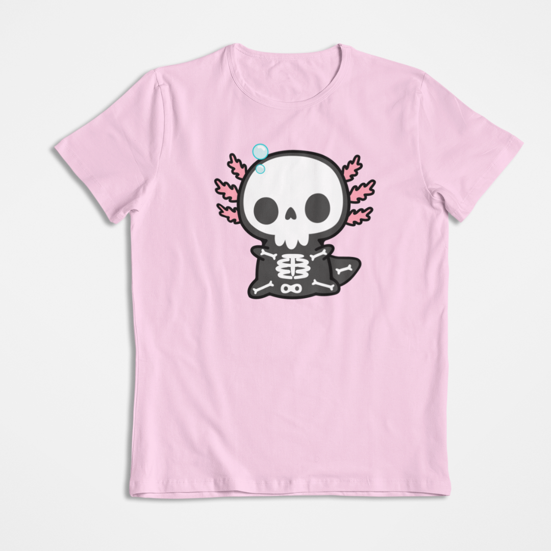 Playera Ajolote Esqueleto Xo The Monster
