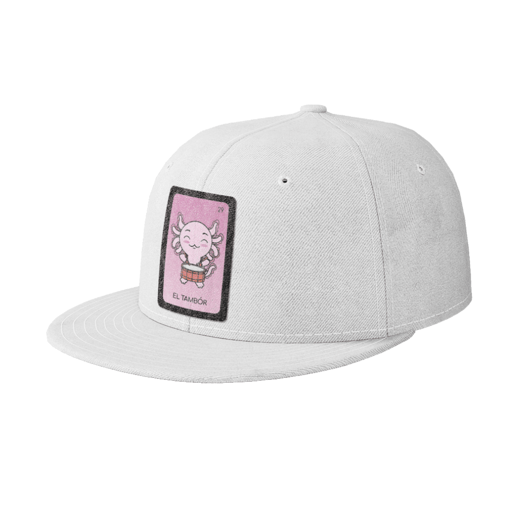 Gorra Unisex Plana Axoloteria El Tambor Ajolote