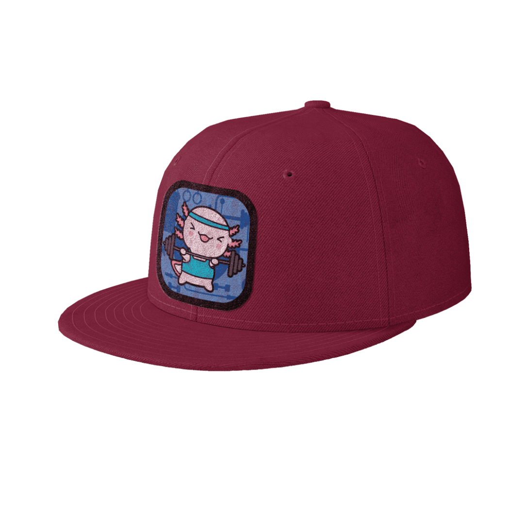 Gorra Unisex Plana Ajolote Fitness Xo The Monster