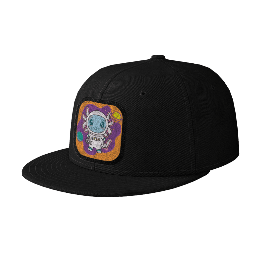 Gorra Unisex Plana Axolotzin Astronauta