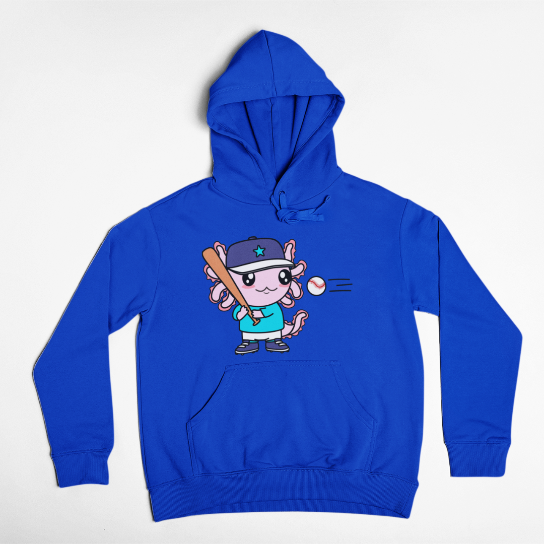 Hoodie Axolotzin Beisbolista Ajolote Unisex