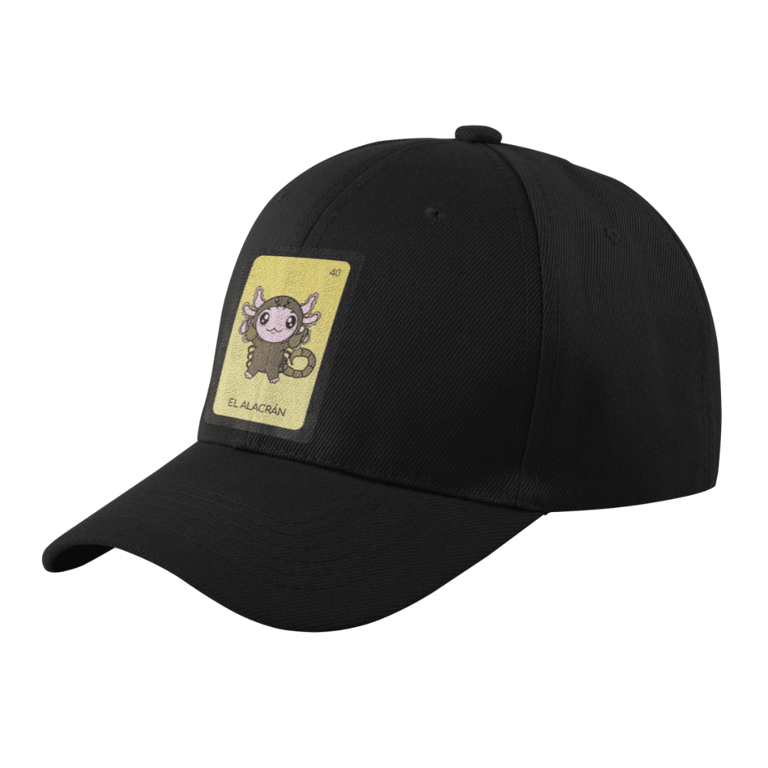 Gorra Unisex Curva Axoloteria El Alacrán Ajolote