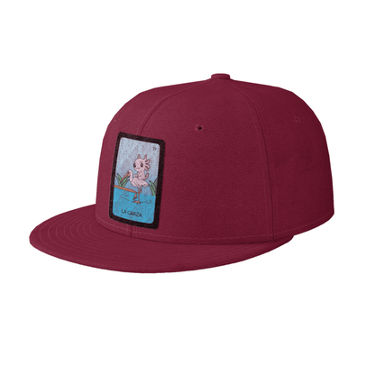 Gorra Unisex Plana Axoloteria La Garza Ajolote