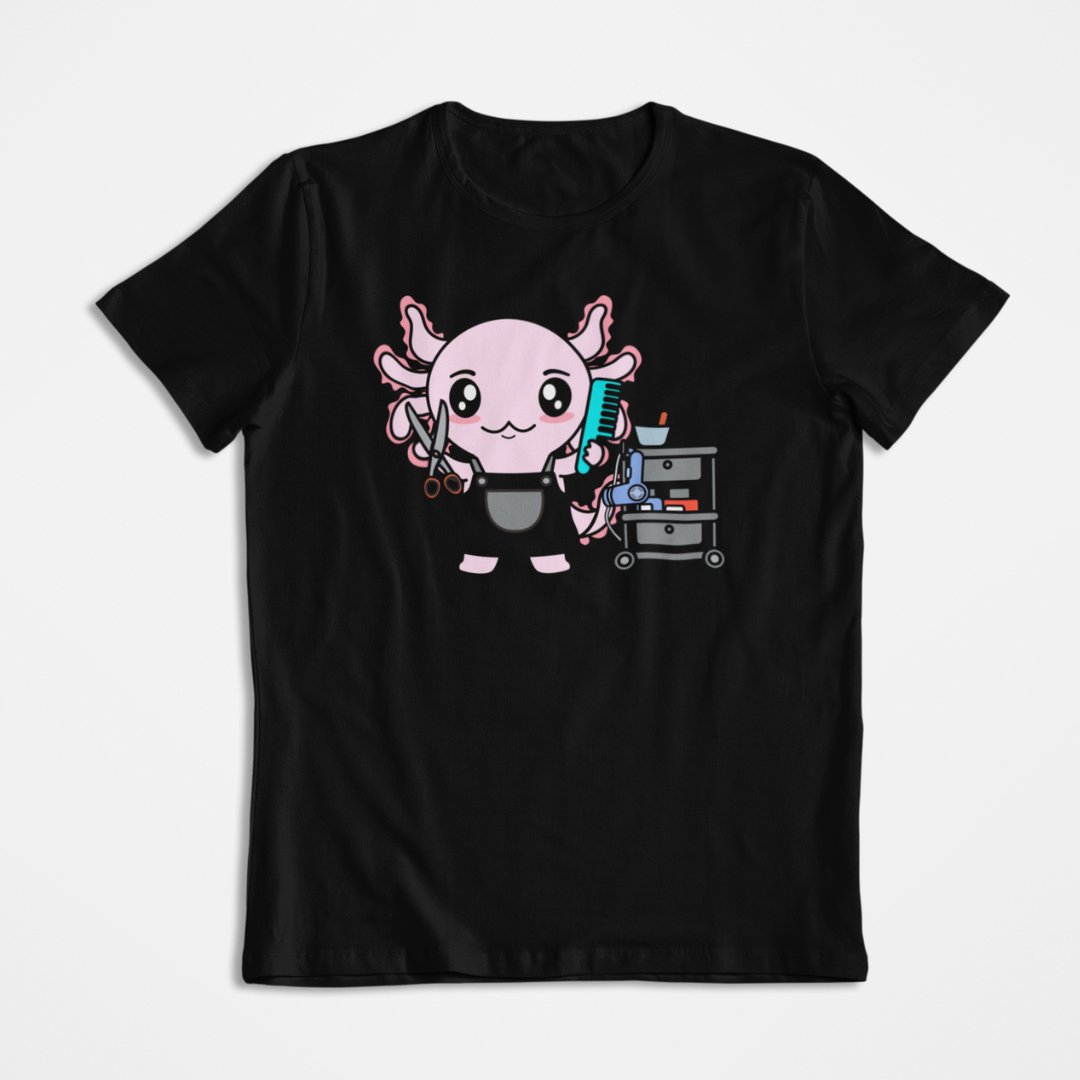 Playera Axolotzin Barbero Ajolote