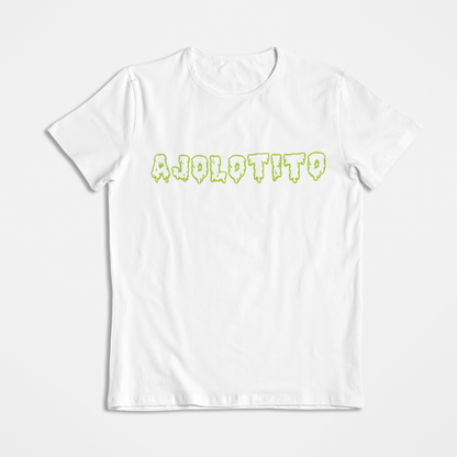 Playera Urbana Letras Ajolotito 2 Ajolote