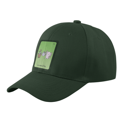 Gorra Unisex Curva Axoloteria La Maceta Ajolote