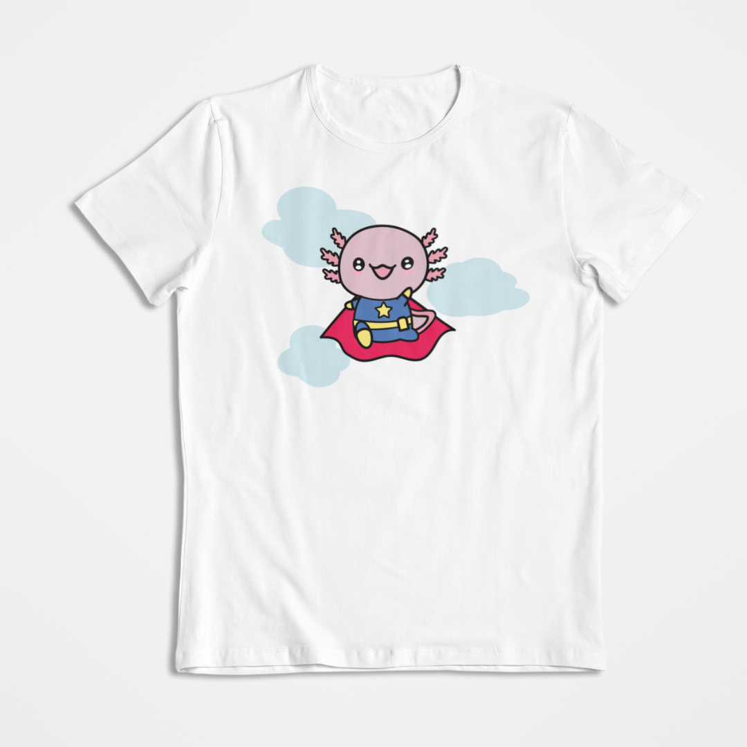 Playera Ajolote Super Heroe Xo The Monster