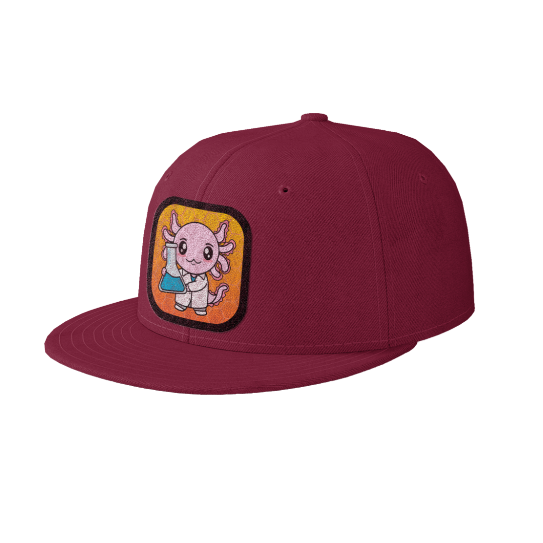 Gorra Unisex Plana Axolotzin Quimico