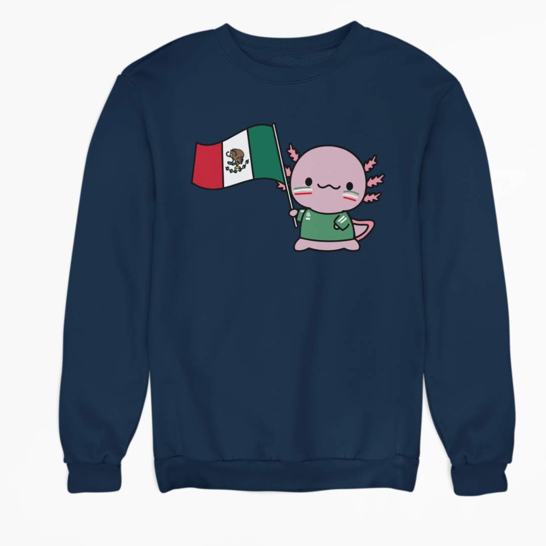 Sudadera Ajolote Mundialista Xo The Monster