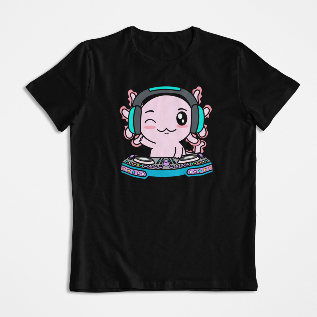 Playera Axolotzin Dj Ajolote
