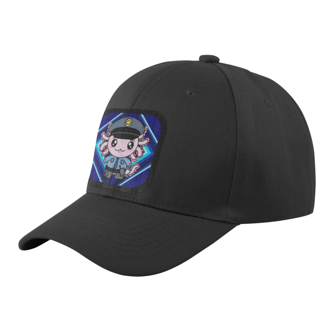 Gorra Unisex Curva Axolotzin Policía