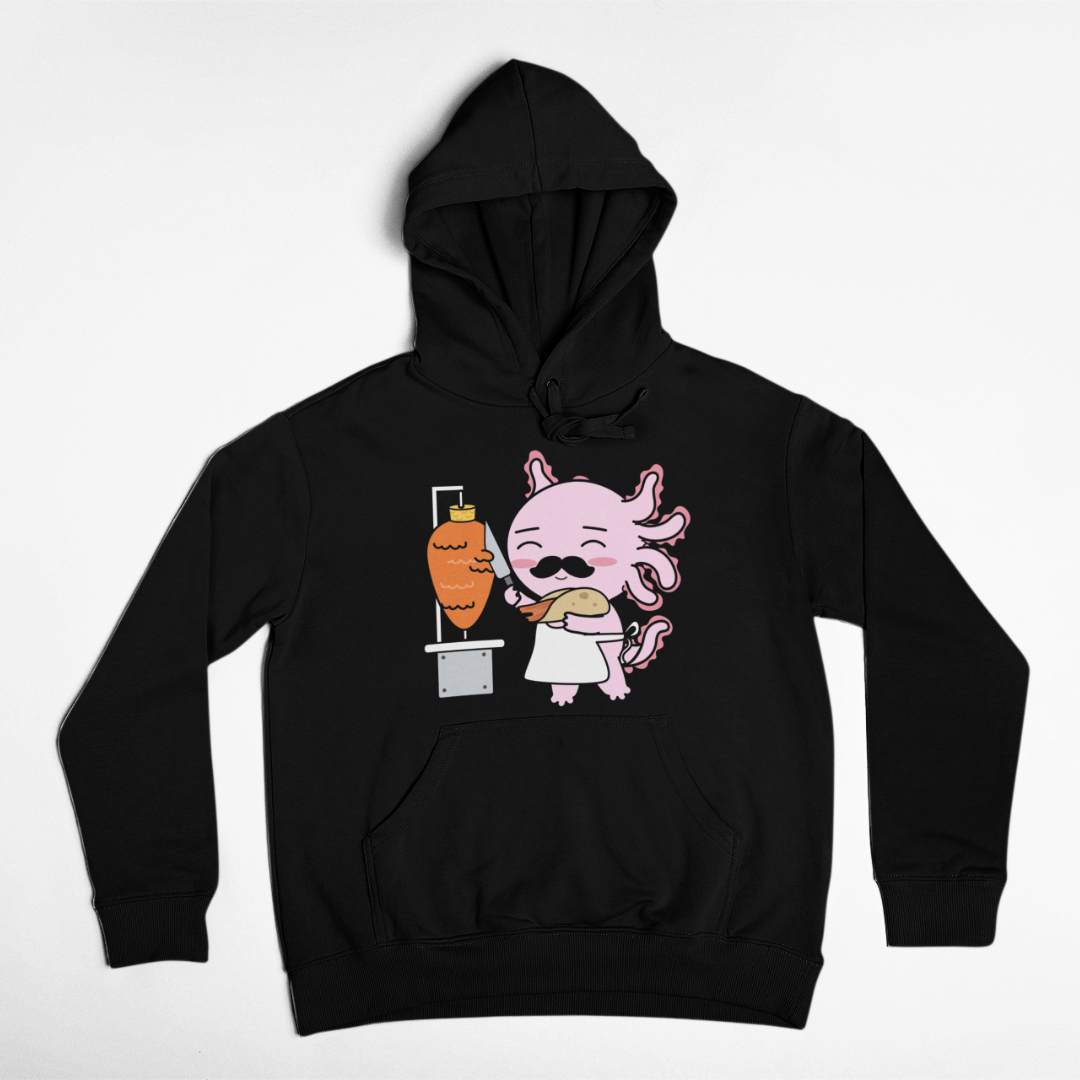 Hoodie Axolotzin Taquero Ajolote Unisex