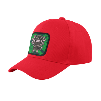 Gorra Unisex Curva Axolotzin Militar