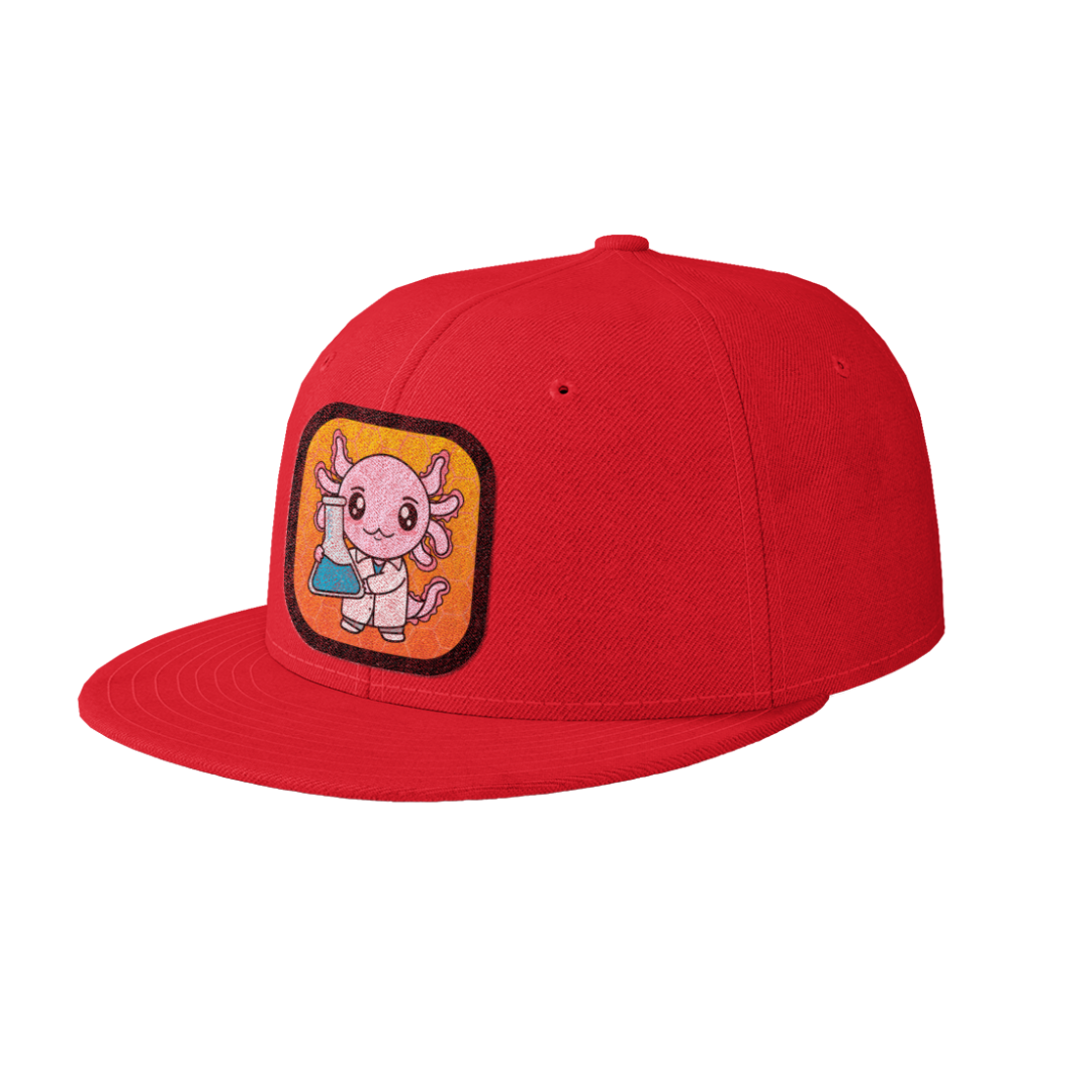 Gorra Unisex Plana Axolotzin Quimico