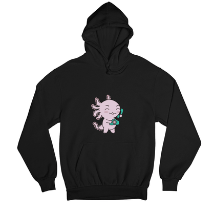 Hoodie Axolotzin Telefono Ajolote Unisex