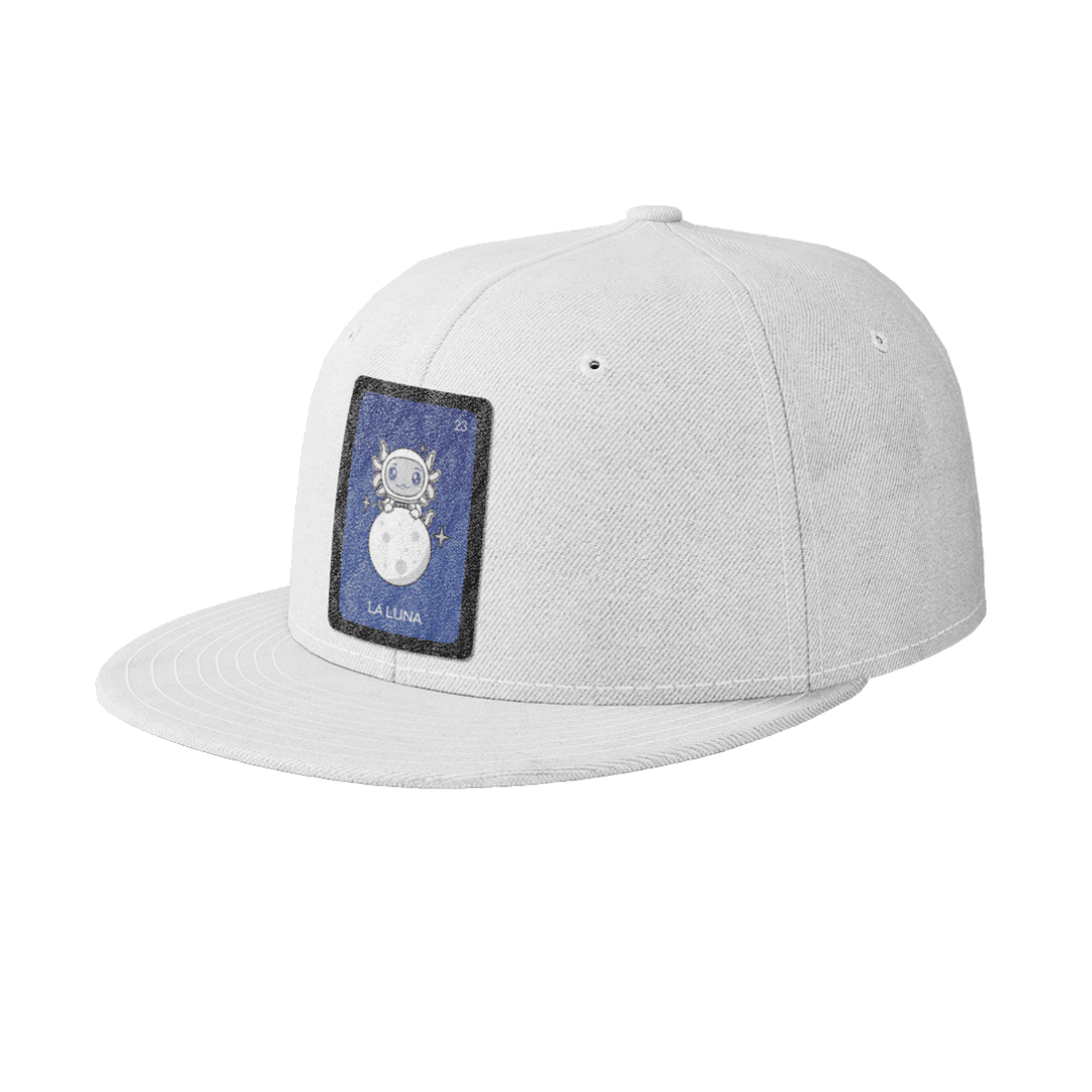 Gorra Unisex Plana Axoloteria La Luna Ajolote