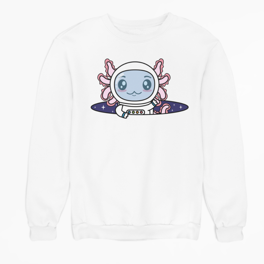 Sudadera Axolotzin Estelar Ajolote Unisex