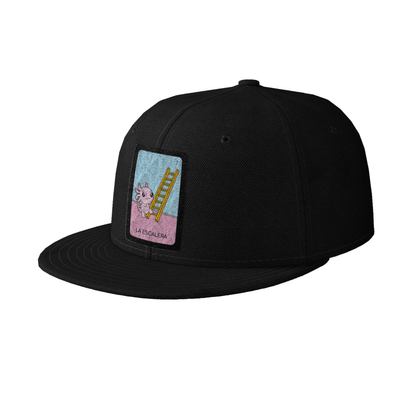 Gorra Unisex Plana Axoloteria La Escalera Ajolote