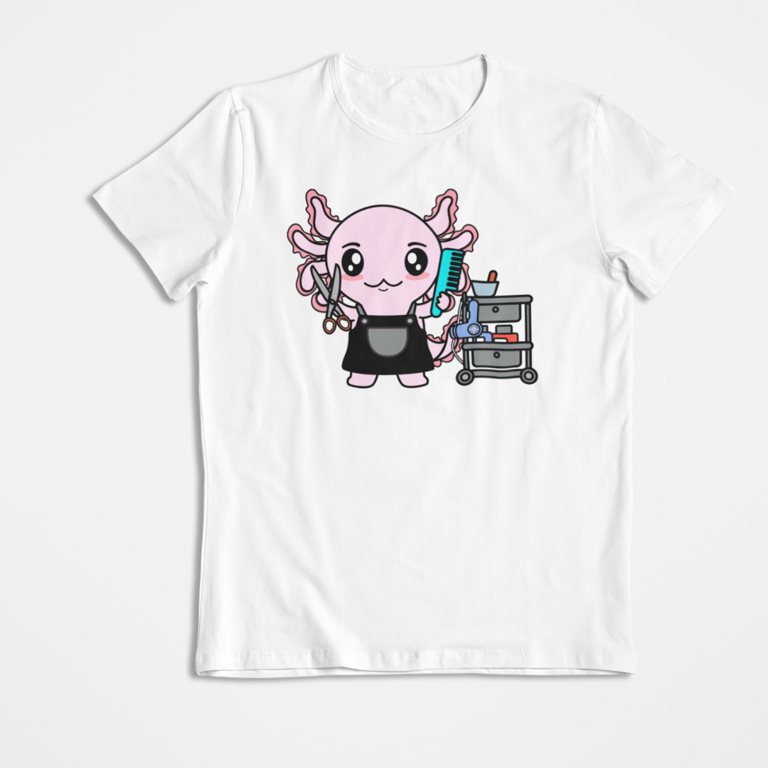 Playera Axolotzin Barbero Ajolote