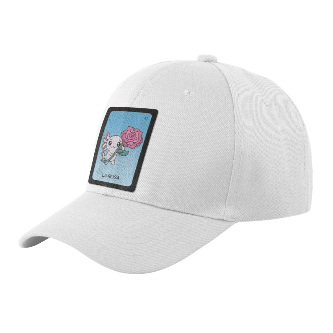 Gorra Unisex Curva Axoloteria La Rosa Ajolote