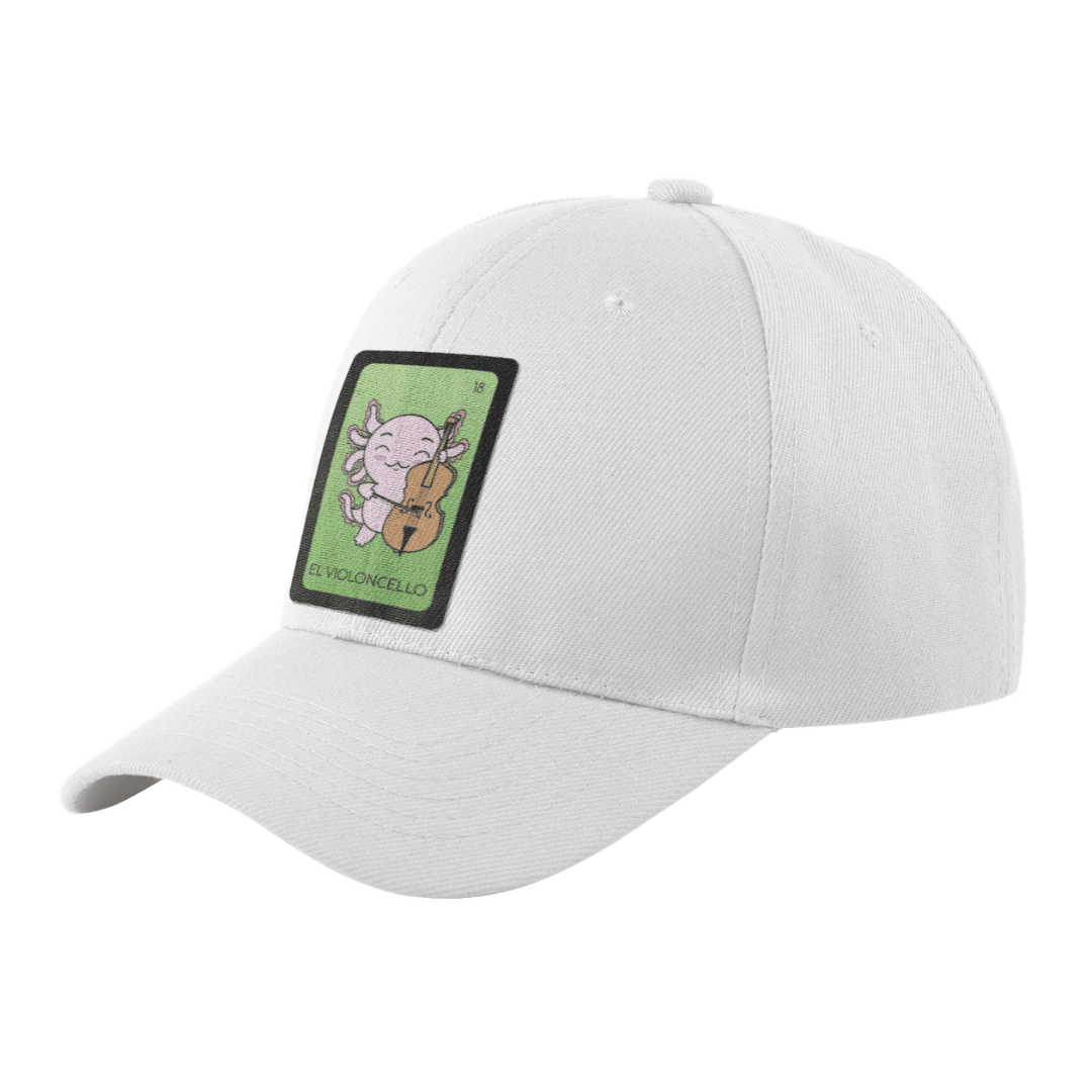 Gorra Unisex Curva Axoloteria El Violoncello Ajolote