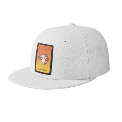 Gorra Unisex Plana Axoloteria El Diablito Ajolote