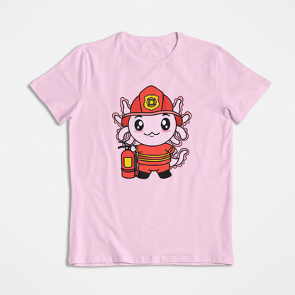 Playera Axolotzin Bombero Ajolote