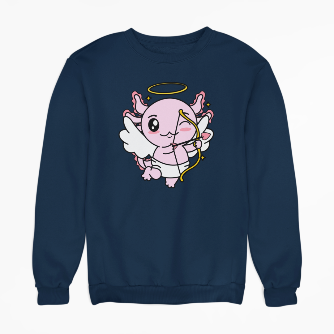 Sudadera Axolotzin Cupido Ajolote Unisex
