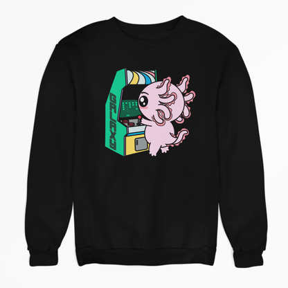 Sudadera Axolotzin Arcade Ajolote Unisex