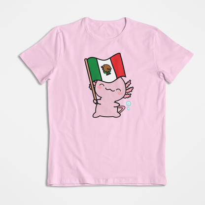 Playera Ajolote Y Su Bandera Xo The Monster