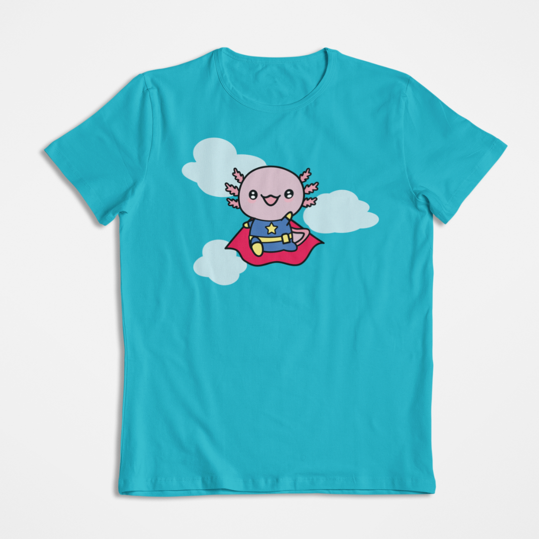 Playera Ajolote Super Heroe Xo The Monster
