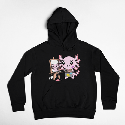 Hoodie Axolotzin Autorretrato Ajolote Unisex