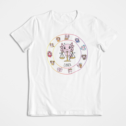 Playera Horoscopos Libra Axolotzin Ajolote