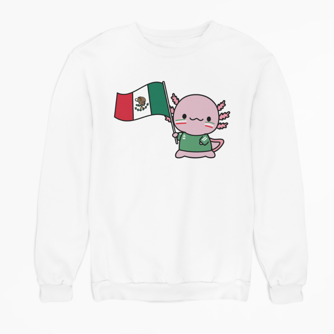 Sudadera Ajolote Mundialista Xo The Monster
