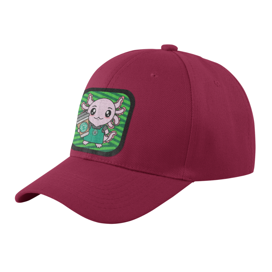 Gorra Unisex Curva Axolotzin Barista