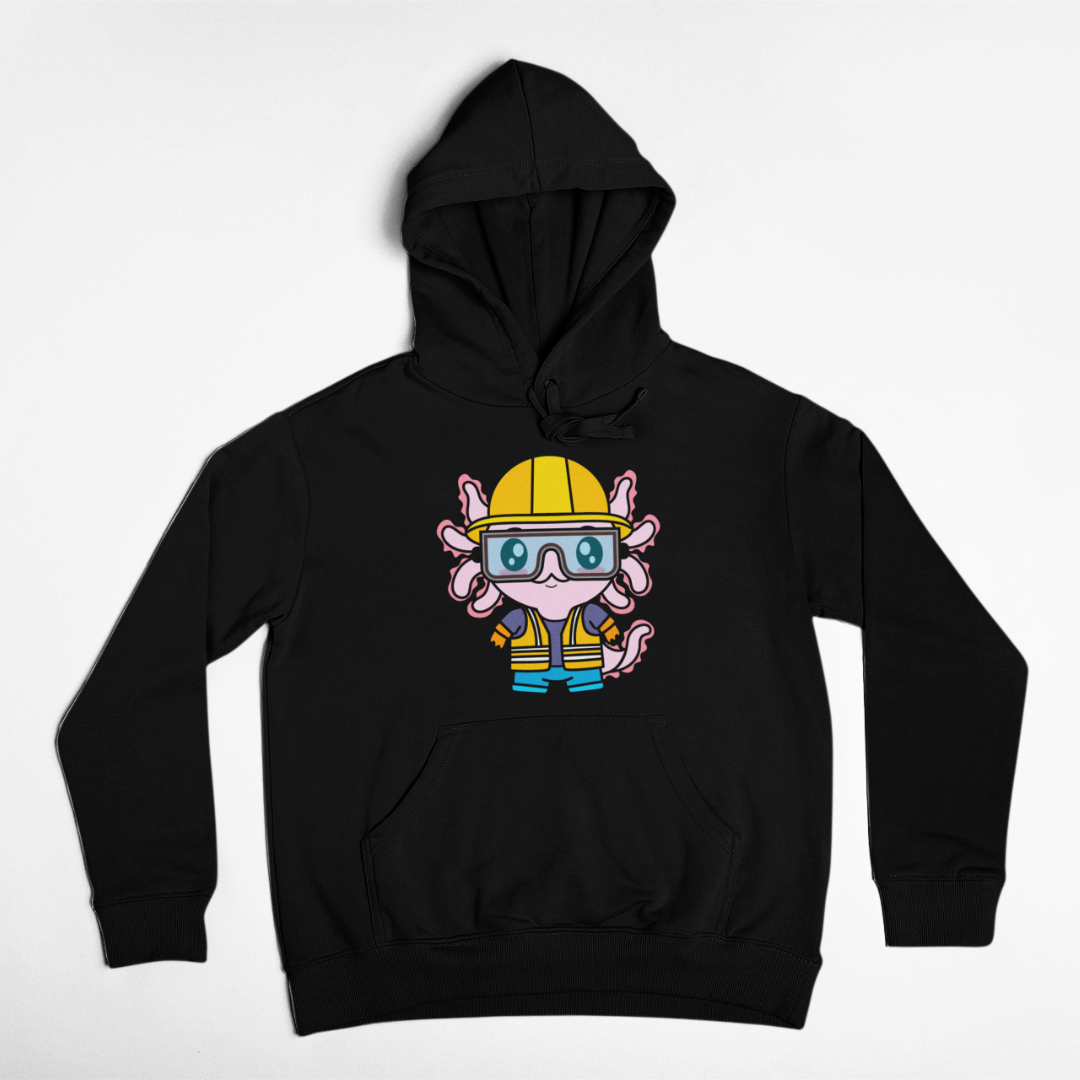 Hoodie Axolotzin Constructor Ajolote Unisex
