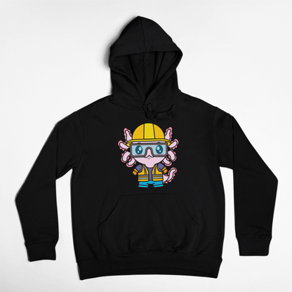Hoodie Axolotzin Constructor Ajolote Unisex