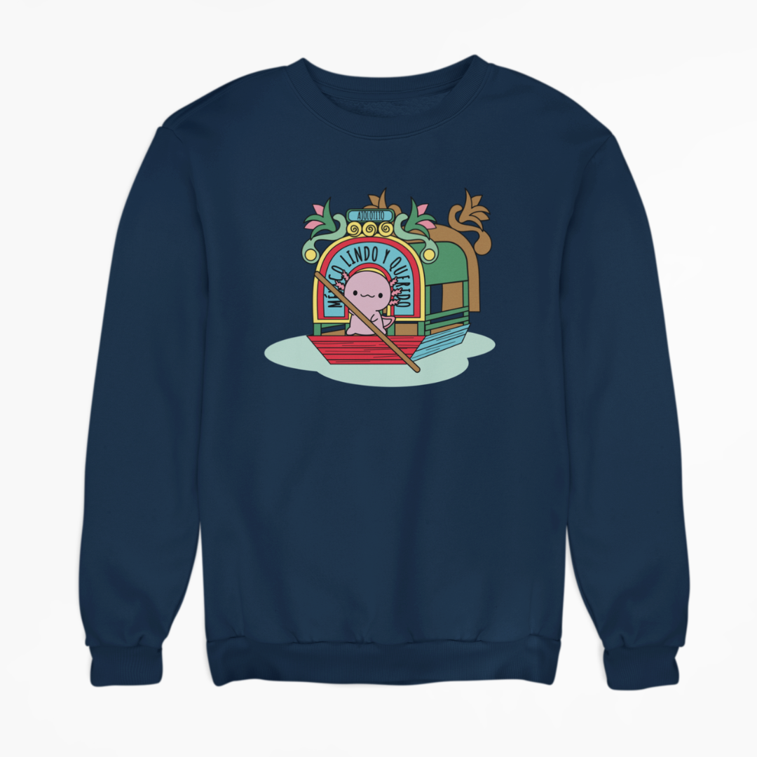 Sudadera Ajolote Trajinera Xo The Monster
